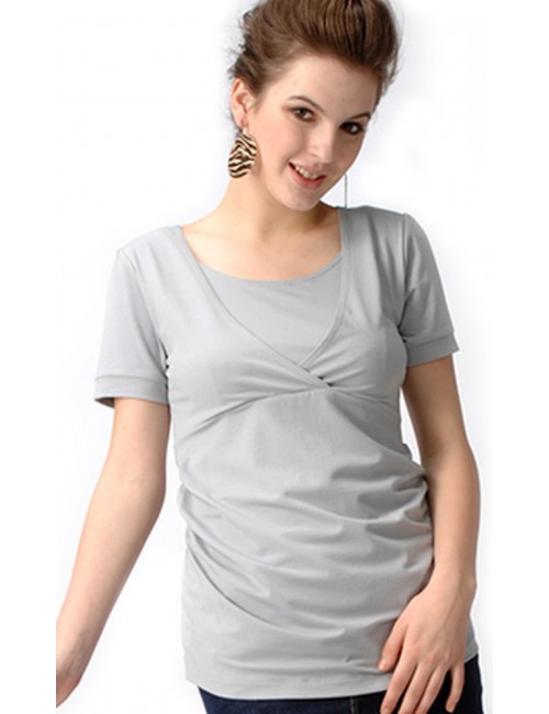 ANDY - Elegant breastfeeding top - maternity tunic - Women tshirt -